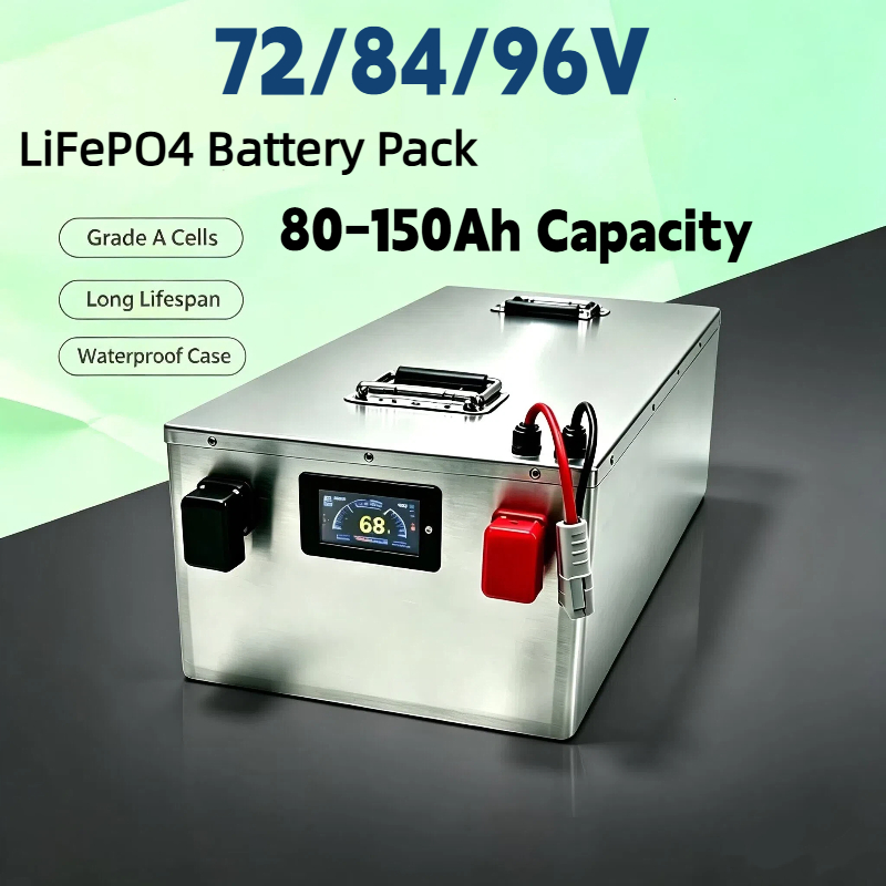 Bateria LIFEPO4 com BMS 72V 84 - Lifepo4 72V 100Ah Battery Pack Ev avaliação e preço